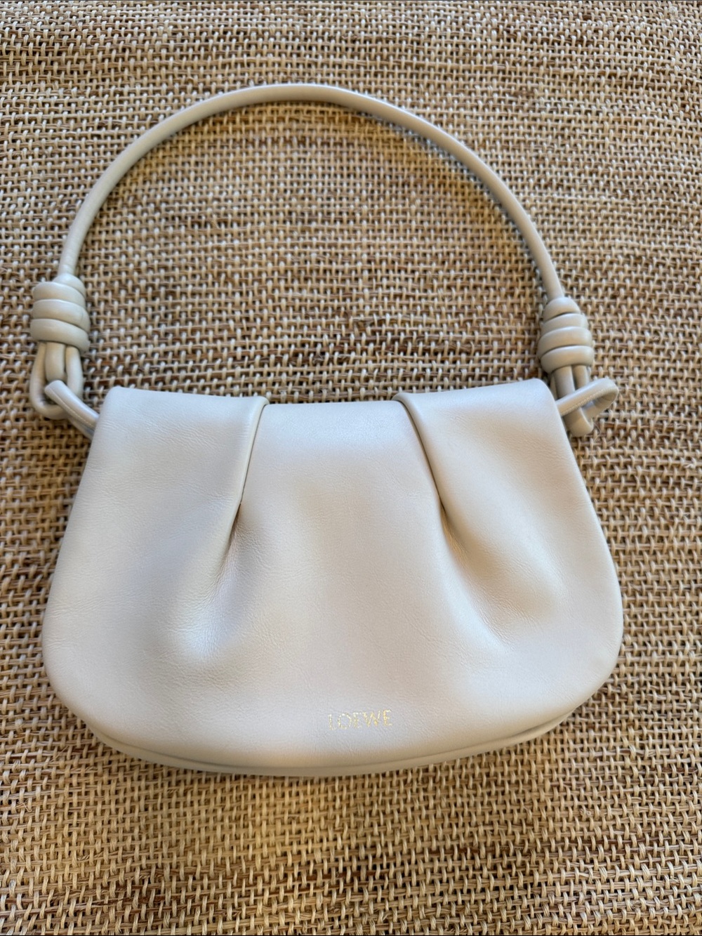 Loewe Paseo Shoulder bag Puzzle Knot Handle Leather Shoulder Bag